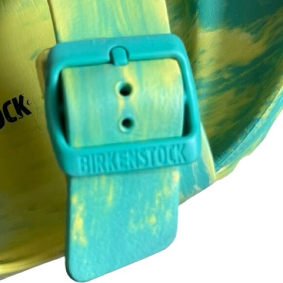 Birkenstock Yellow and Green Sandals - Picture 6 of 6